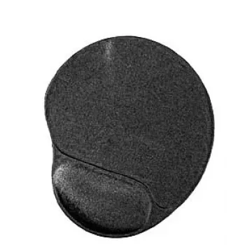 GEMBIRD muismat met gel-polsvulling (240 x 220 mm) – zwart