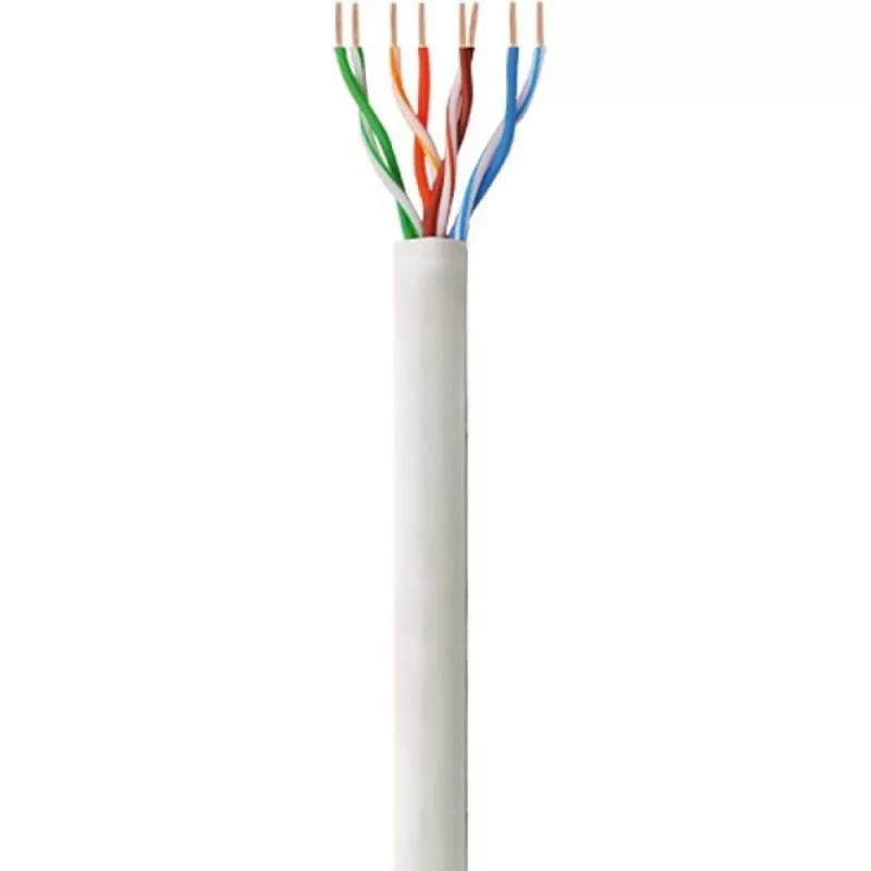 Techly ITP9-FLU-0305 netwerkkabel grijs 305 m Cat6 U/UTP (UTP)