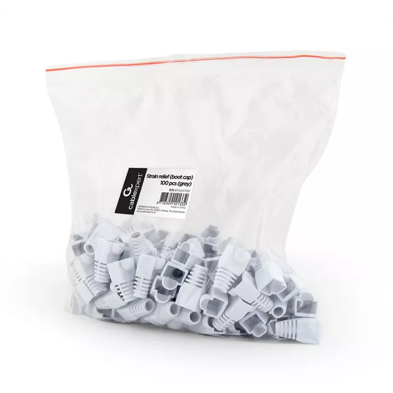 GEMBIRD trekontlasting (knikbescherming), grijs, 100 stuks per polyzak