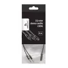 Audio-adapter Gembird CCA-418M 3,5 mm bus naar 2×3,5 mm stekker, 0,2 m, zwart