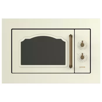Gorenje BM235CLI magnetron, ivoor, combimagnetron, boven de kookplaat, 23 l, 800 W