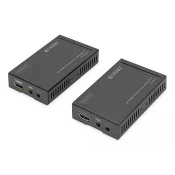 DIGITUS 4K HDMI Extender Set, HDBaseT 70 m over netwerkkabel (Cat 5E, 6, 7) UHD 4K2K/30 Hz