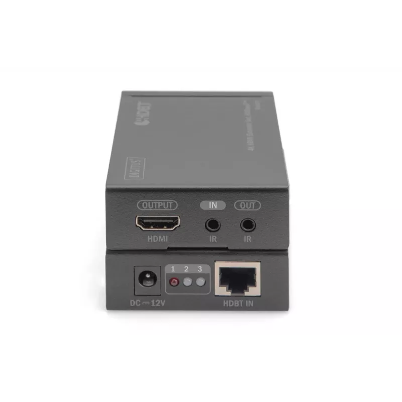 DIGITUS 4K HDMI Extender Set, HDBaseT 70 m over netwerkkabel (Cat 5E, 6, 7) UHD 4K2K/30 Hz