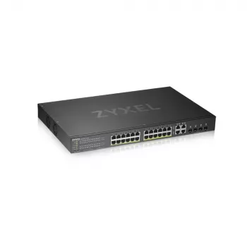 Zyxel GS1920-24HPV2 Managed Gigabit Ethernet (10/100/1000) Power over Ethernet (PoE) zwart
