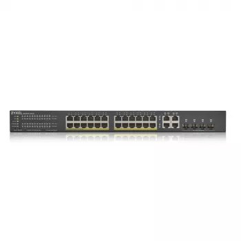 Zyxel GS1920-24HPV2 Managed Gigabit Ethernet (10/100/1000) Power over Ethernet (PoE) zwart