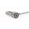 Gembird LK-CL-01 kabelslot voor laptop met cijfercode van 4 cijfers, 1,8 m