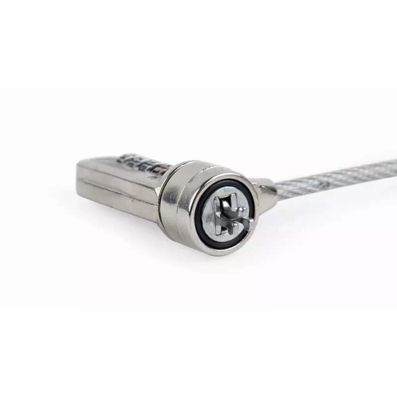 Gembird LK-CL-01 kabelslot voor laptop met cijfercode van 4 cijfers, 1,8 m
