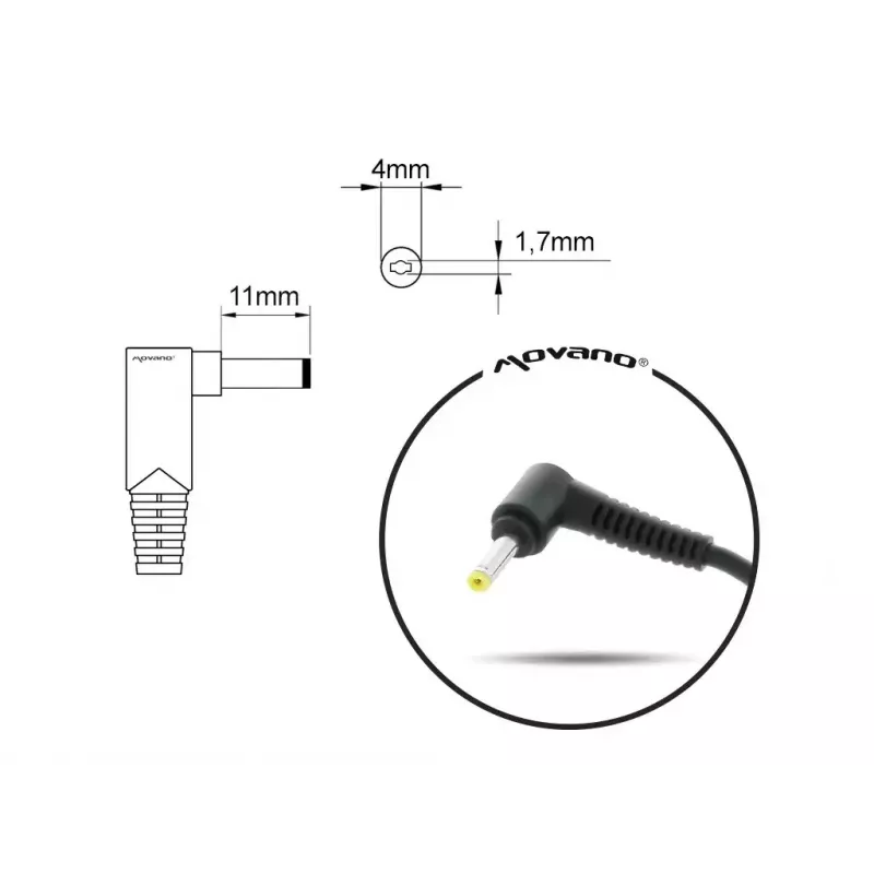 Voeding MITSU voor Lenovo 20V 2.25A (model 5ZM035)