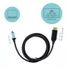 i-tec USB-C DisplayPort kabeladapter 4K / 60 Hz 150 cm
