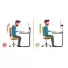Techly ICA-LCD 260 monitorbeugel / standaard 68,6 cm (27 inch) bureau wit