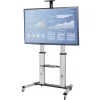 Techly ICA-TR24 mobiele tv-standaard, 60-100 inch, 100 kg, met planken
