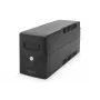 DIGITUS line-interactieve UPS 600 VA/360W 12V/7Ah x1 2x CEE7/7 AVR LED DP