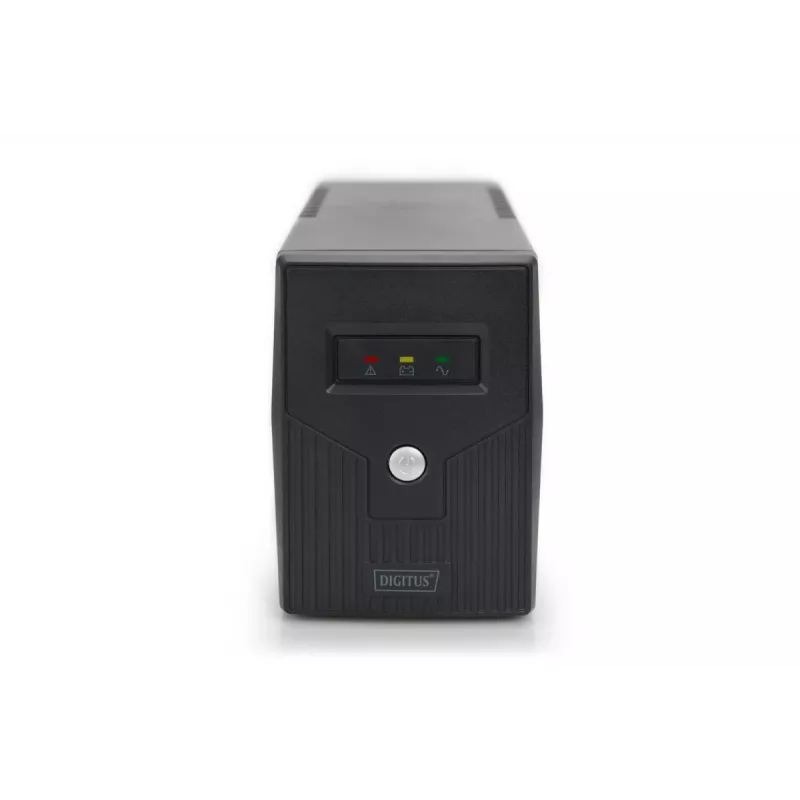 DIGITUS line-interactieve UPS 600 VA/360W 12V/7Ah x1 2x CEE7/7 AVR LED DP