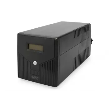 DIGITUS line-interactieve UPS 1000 VA/600 W 12 V/7 Ah x2 4x CEE7/7 AVR USB