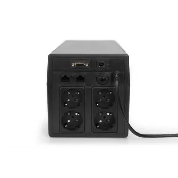 DIGITUS line-interactieve UPS 1000 VA/600 W 12 V/7 Ah x2 4x CEE7/7 AVR USB