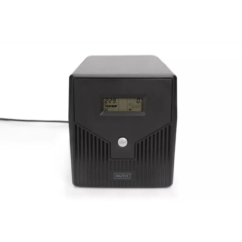 DIGITUS line-interactieve UPS 1500 VA/900 W 12 V/9 Ah x2 4x CEE7/7 AVR USB