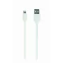GEMBIRD USB-naar-8-pin laad- en datakabel, 1 m – wit