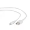 GEMBIRD USB-naar-8-pin laad- en datakabel, 1 m – wit