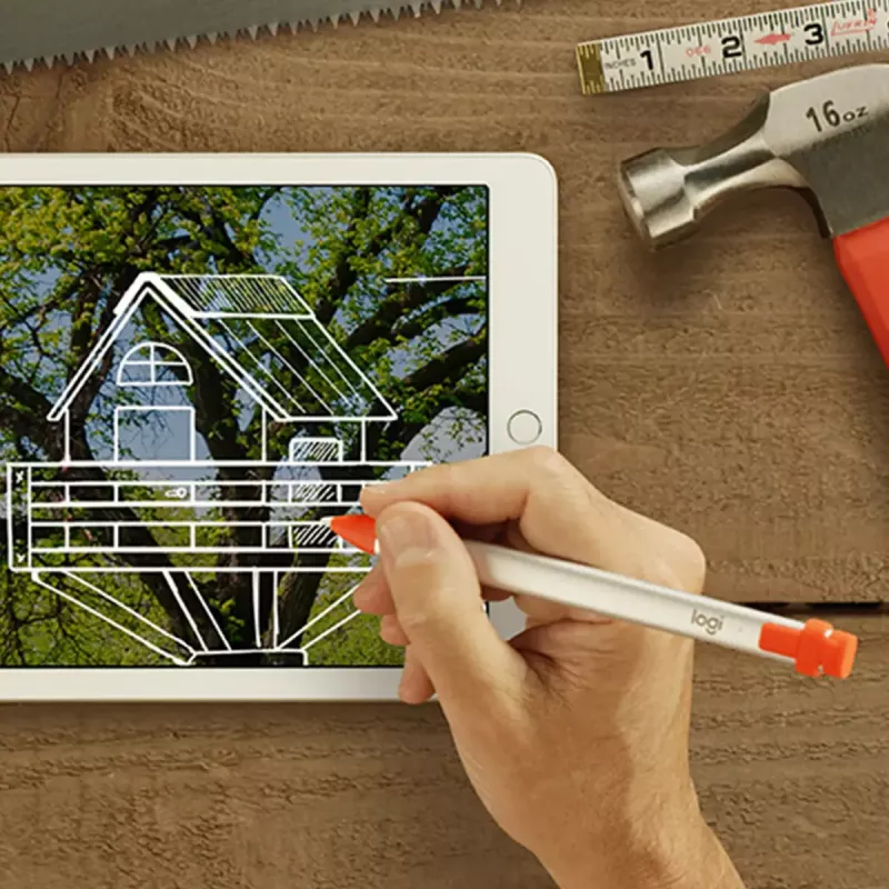 LOGITECH Crayon Digitale stylus voor iPad oranje