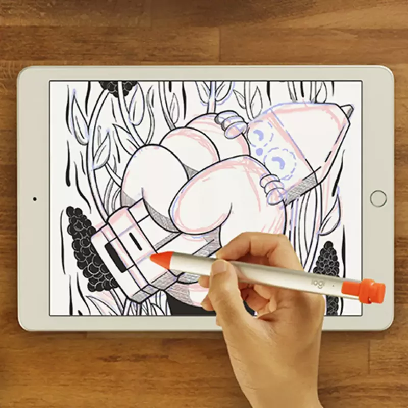 LOGITECH Crayon Digitale stylus voor iPad oranje