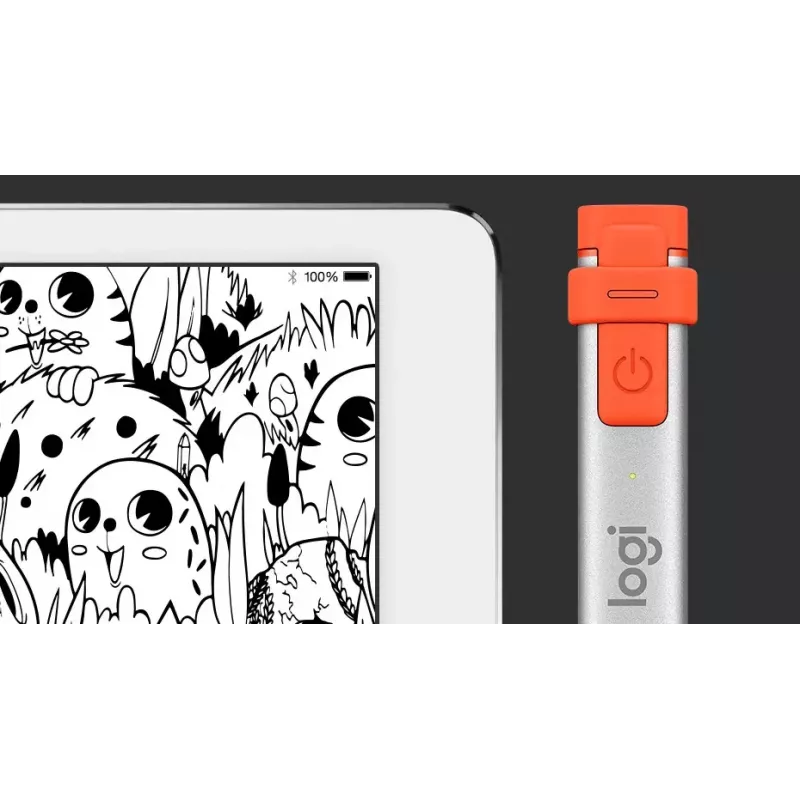 LOGITECH Crayon Digitale stylus voor iPad oranje