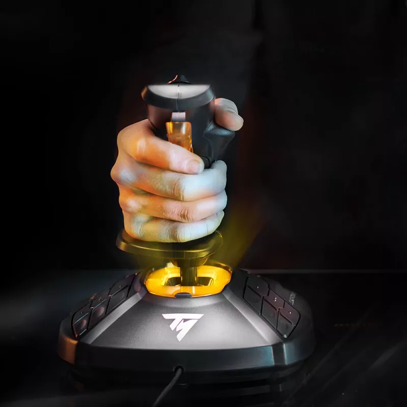 Thrustmaster T-16000M FC S zwart, oranje USB joystick analoog / digitaal pc