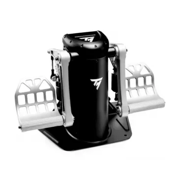 Thrustmaster TPR Rudder zwart, zilver USB flight sim analoog pc