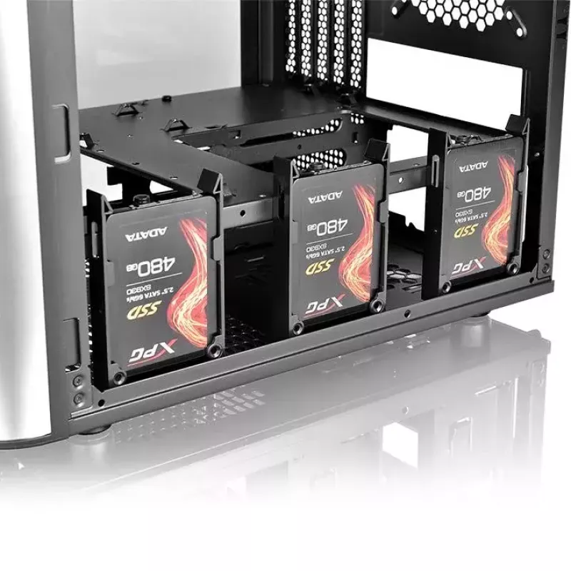 Pc-behuizing Thermaltake Level 20 VT Micro Tower zwart