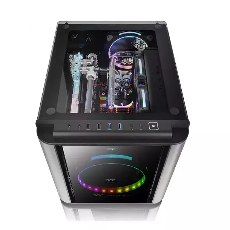 Pc-behuizing Thermaltake Level 20 VT Micro Tower zwart