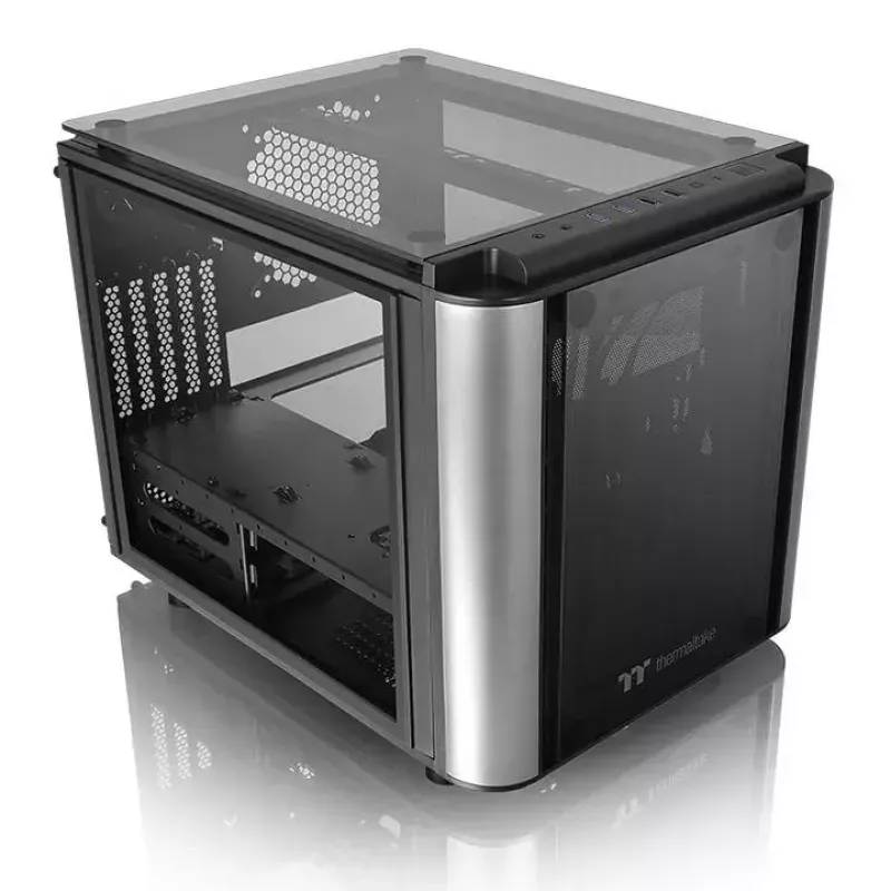 Pc-behuizing Thermaltake Level 20 VT Micro Tower zwart