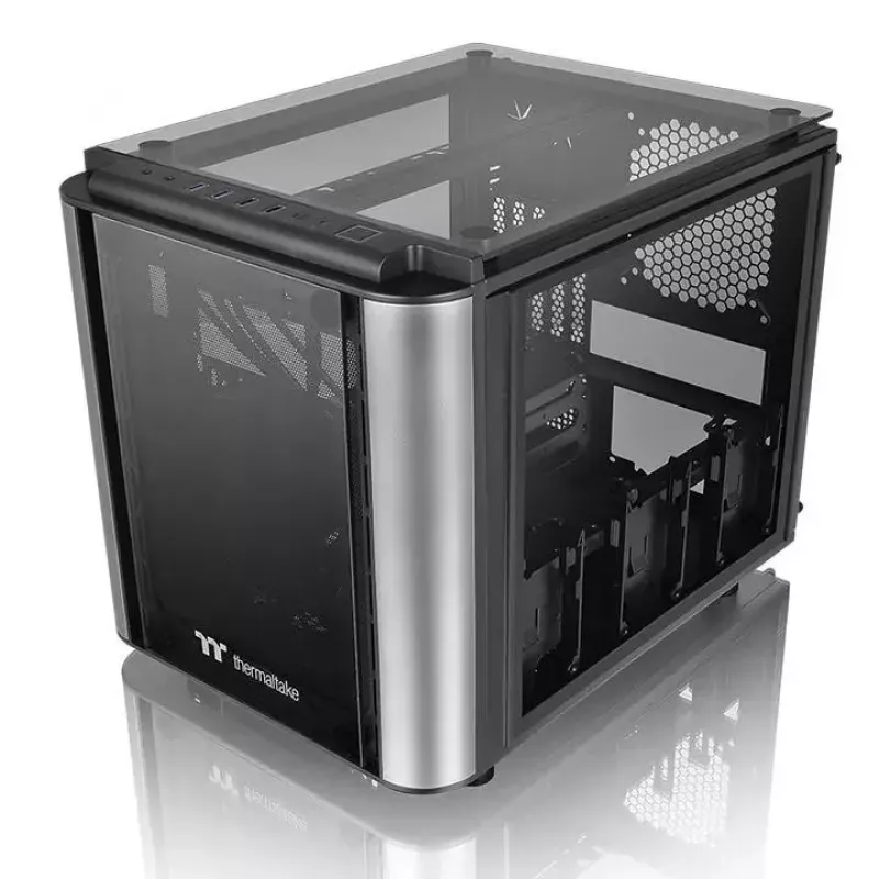 Pc-behuizing Thermaltake Level 20 VT Micro Tower zwart