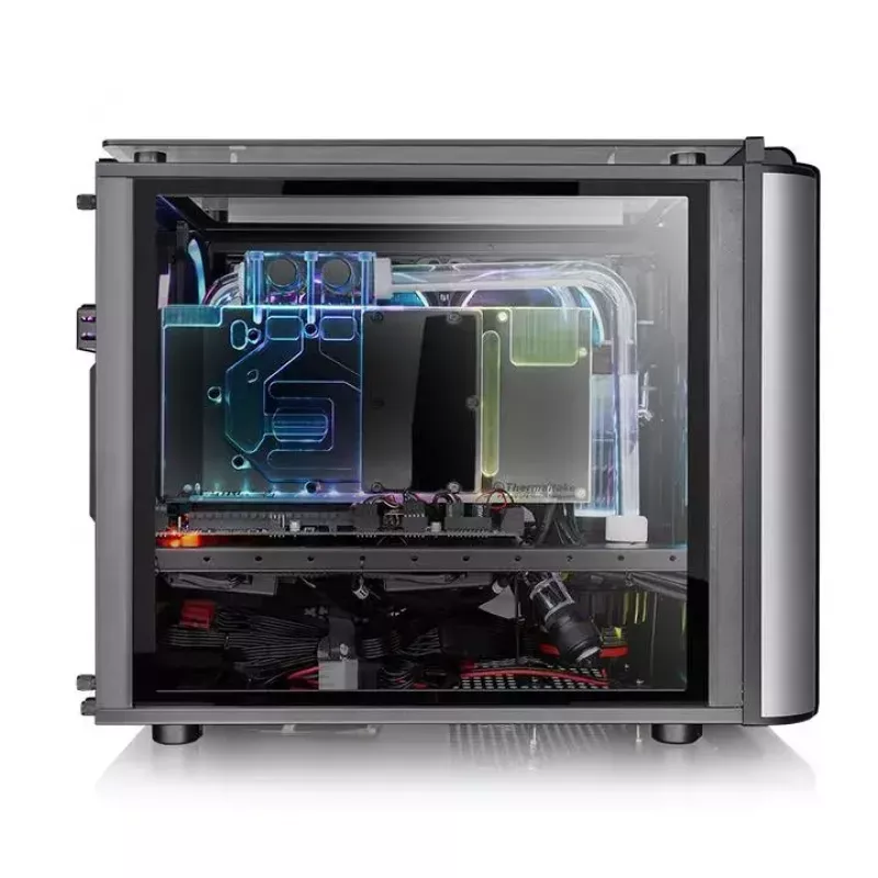 Pc-behuizing Thermaltake Level 20 VT Micro Tower zwart