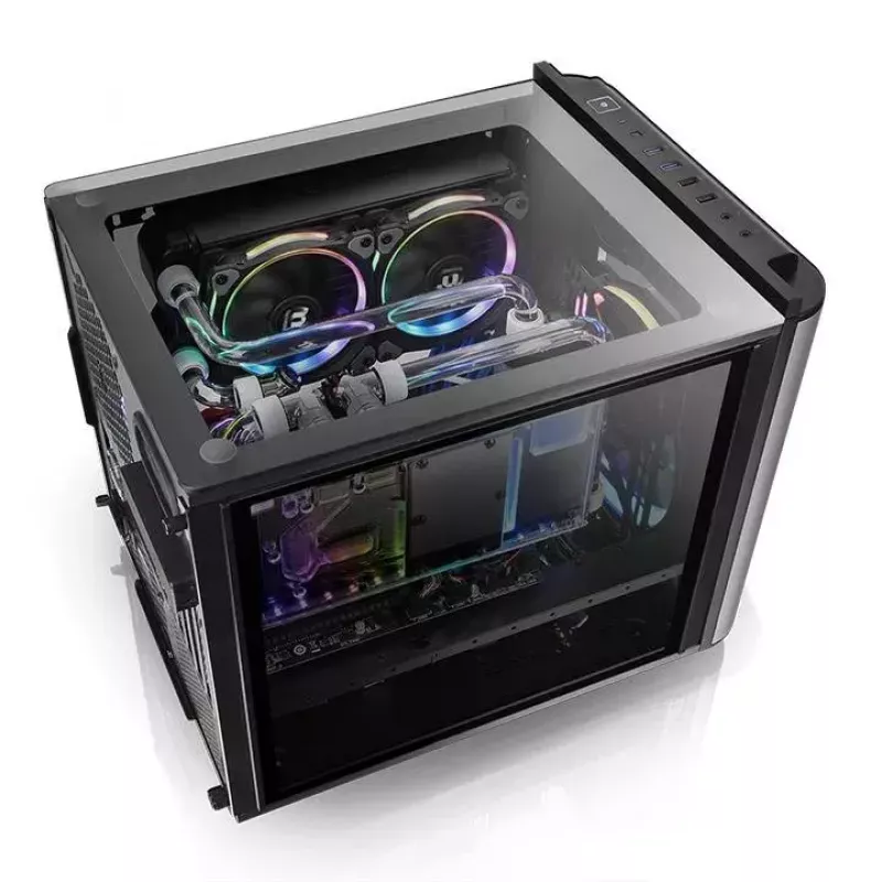 Pc-behuizing Thermaltake Level 20 VT Micro Tower zwart