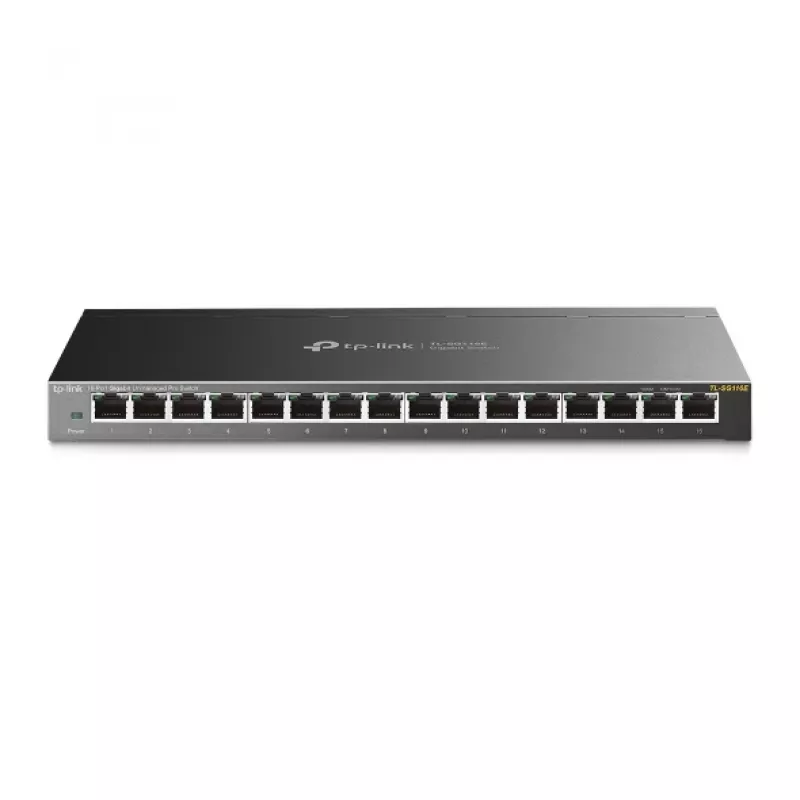 Unmanaged switch TP-Link TL-SG116E 16-poorts Gigabit