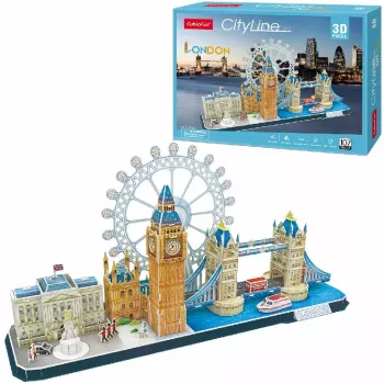 3D-puzzel CubicFun Cubic Fun 3D-puzzel City Line London