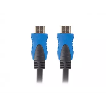 HDMI-kabel LANBERG CA-HDMI-20CU-0010-BK 1 m — HDMI 2.0, 18 Gbit/s, ARC, Ethernet