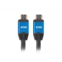 Lanberg CA-HDMI-20CU-0018-BL Premium HDMI-kabel M/M, HDMI 2.0, 1,8 m, 4K, met Ethernet, zwart