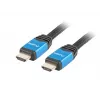 Lanberg CA-HDMI-20CU-0018-BL Premium HDMI-kabel M/M, HDMI 2.0, 1,8 m, 4K, met Ethernet, zwart