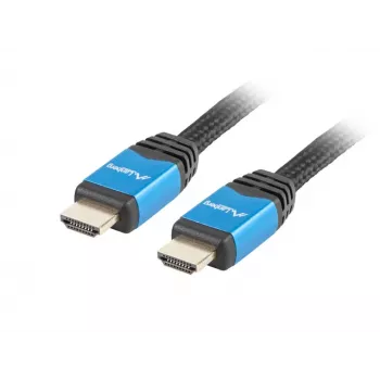 LANBERG HDMI-kabel - M/m v2.0 4k Cu 3m zwart