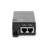 DIGITUS Gigabit PoE-injector, 802.3af 10/100/1000Mbps, power pins: 4/5(+), 7/8(-), output max. 48V, 15.4W