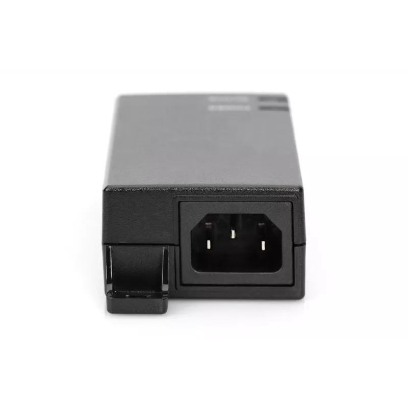 DIGITUS Gigabit PoE-injector, 802.3af 10/100/1000Mbps, power pins: 4/5(+), 7/8(-), output max. 48V, 15.4W