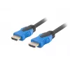 LANBERG HDMI-kabel - stekker/stekker V2.0 4K Cu zwart 1,8m