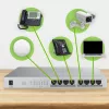 Zyxel GS1008HP unmanaged Gigabit Ethernet (10/100/1000) Power over Ethernet (PoE) grijs