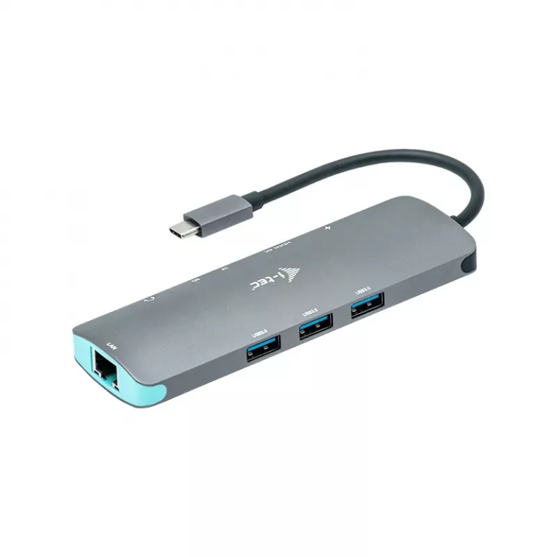 Dockingstation i-tec Metal USB-C Nano Docking Station 4K HDMI LAN Power Delivery 100 W