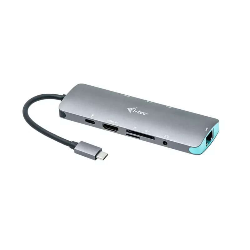 Dockingstation i-tec Metal USB-C Nano Docking Station 4K HDMI LAN Power Delivery 100 W