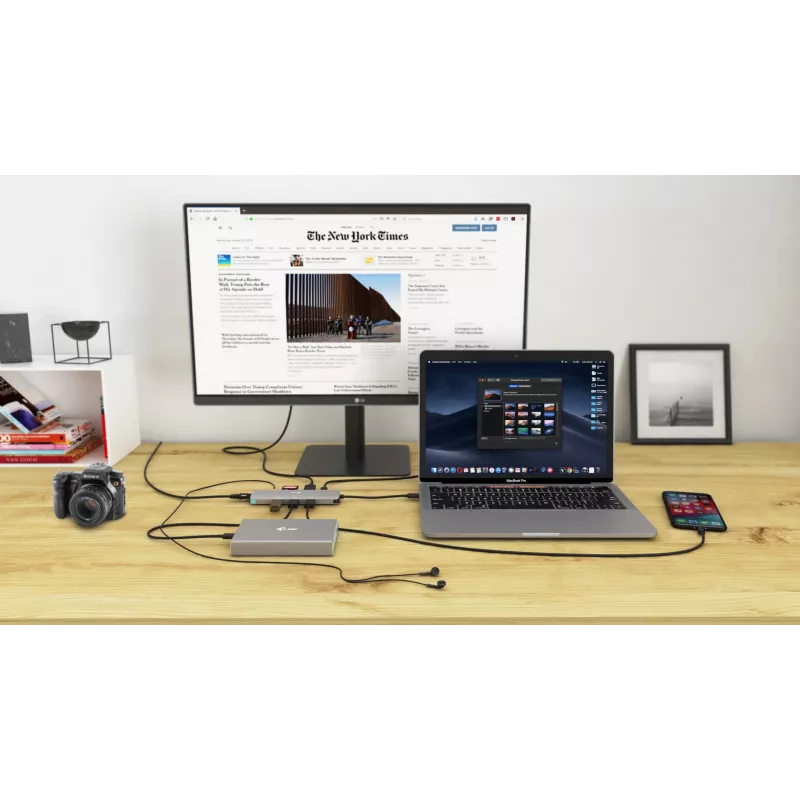 Dockingstation i-tec Metal USB-C Nano Docking Station 4K HDMI LAN Power Delivery 100 W