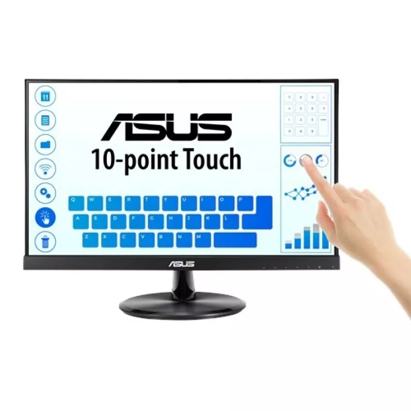 ASUS VT229H computermonitor 54,6 cm (21,5 inch) 1920 x 1080 pixel Full HD LED touchscreen zwart