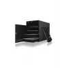 ICY BOX IB-3740-C31 HDD/SSD-behuizing zwart 2,5/3,5 inch