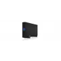 ICY BOX IB-377-C31 HDD/SSD-behuizing zwart 3,5 inch