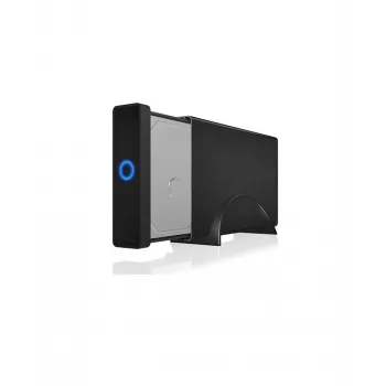 ICY BOX IB-377-C31 HDD/SSD-behuizing zwart 3,5 inch